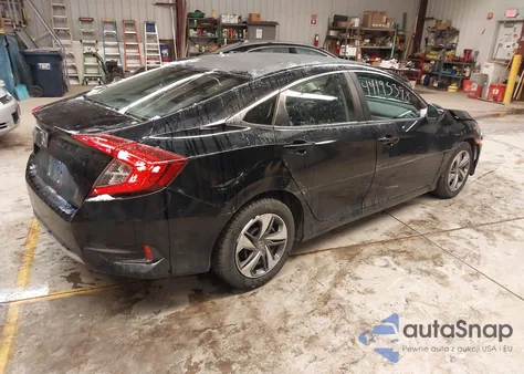 2019 Honda Civic Lx z USA, uszkodzony, nr VIN 2HGFC2F64KH550018